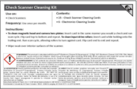 Cleaning Kit (25 Cleaning Cards & 6 4