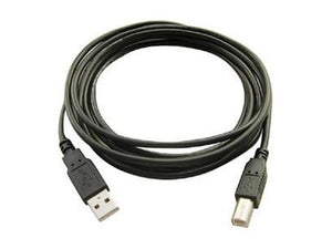 BTG Cable - 6', USB A/B, Black (For TS240's & VisionX Scanner)