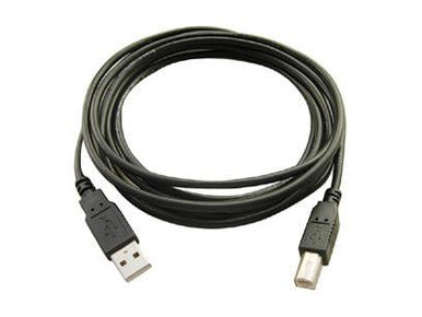 BTG Cable - 6', USB A/B, Black (For TS240's & VisionX Scanner)