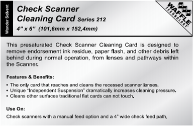 KIC Cleaning Cards with Waffle Technology & Cleaning Solvent